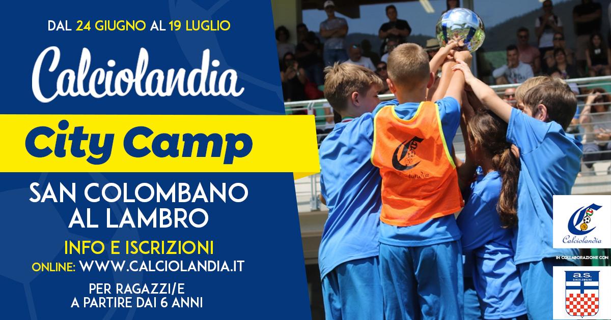 Locandina City Camp - San Colombano